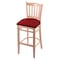 Holland Bar Stool Co 30" Bar Stool, Natural Finish, Graph Ruby Seat 312030Nat016 - alternate 1